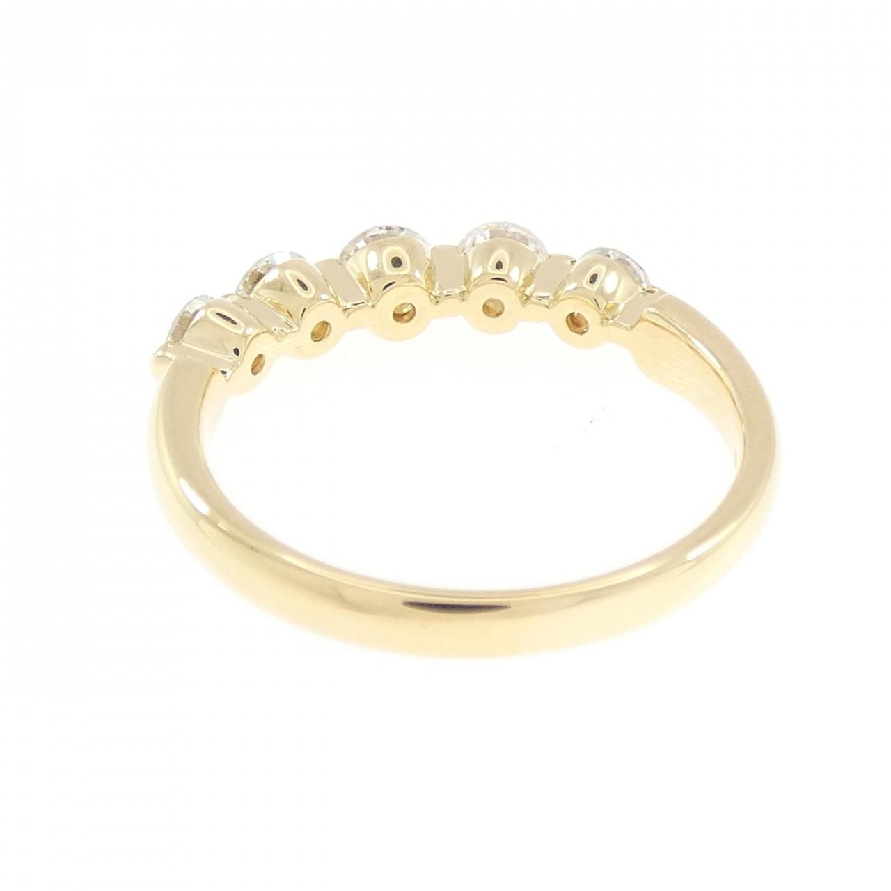 K18YG ダイヤモンド リング 0.72CT