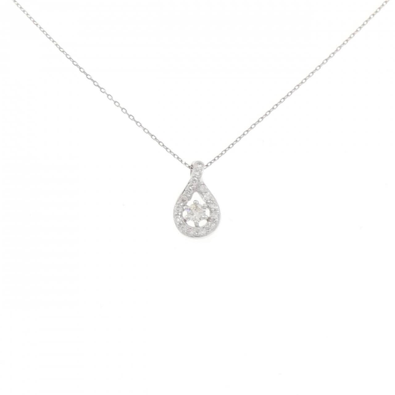 PT900/PT850 ダイヤモンド ネックレス 0.15CT