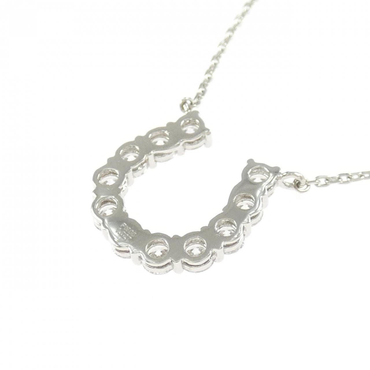 【新品】PT900/PT850 ダイヤモンド ネックレス 1.027CT D VVS1-VS2 VG