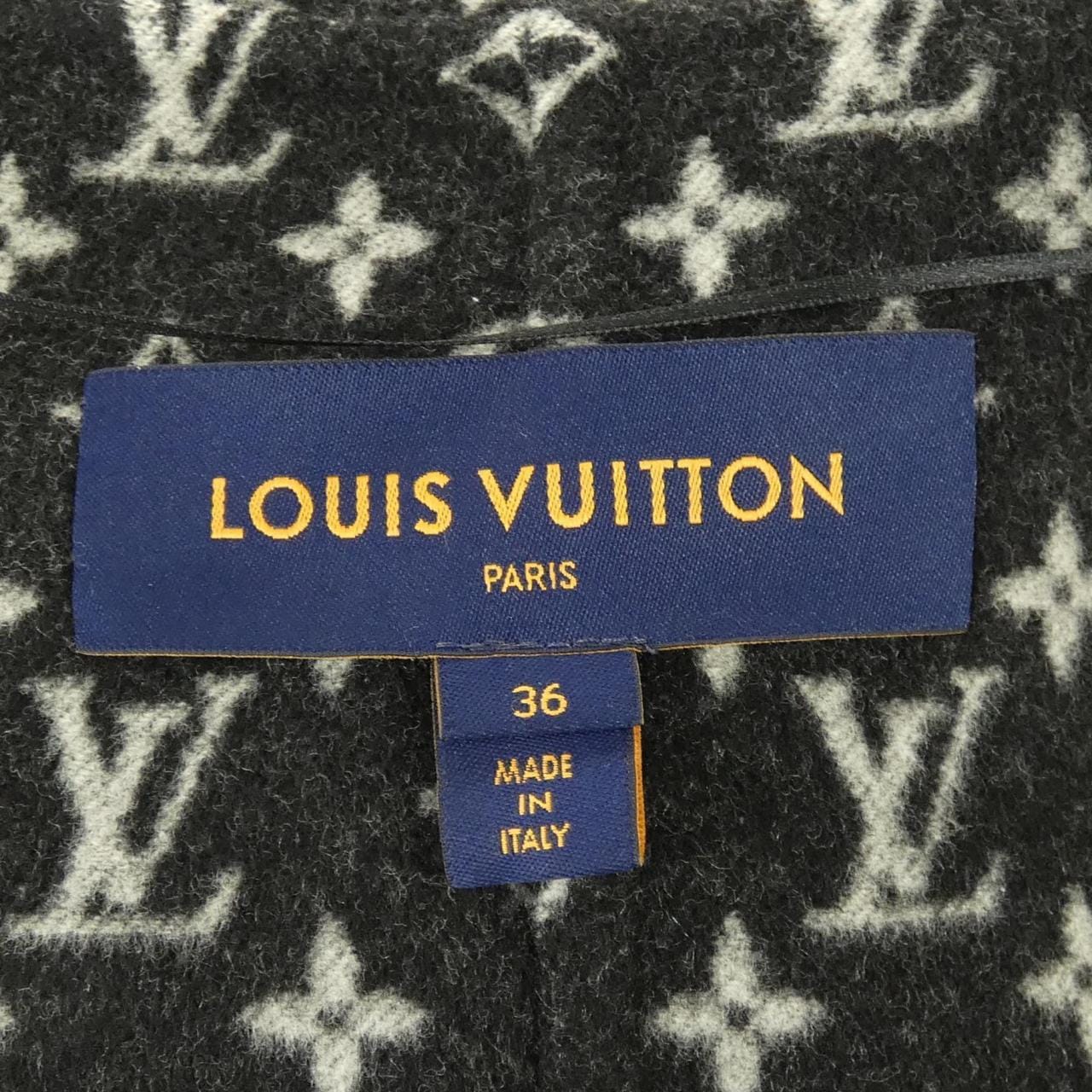ルイヴィトン LOUIS VUITTON ベルテッドショートラップピーコート FMCO06QWE コート