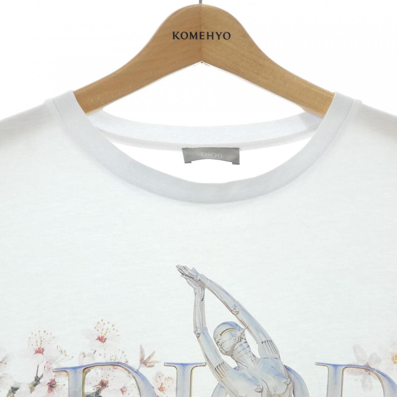 ディオール DIOR 空山基 923J611I0572 Tシャツ