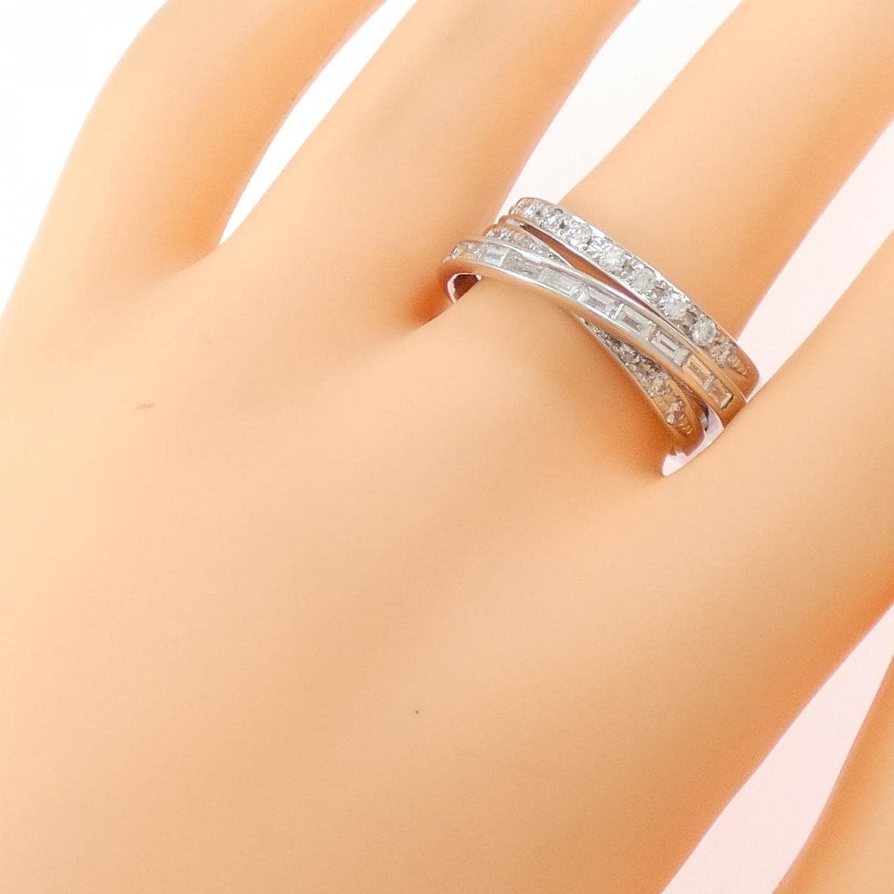 PT900 ダイヤモンド リング 1.16CT