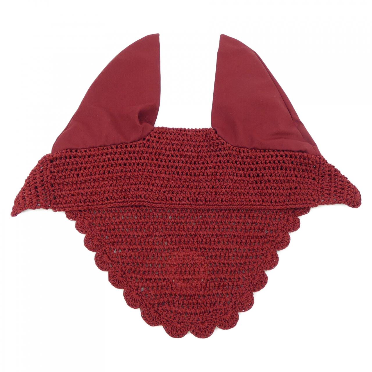 エルメス HERMES ハエよけ H800156E イヤーフード馬用