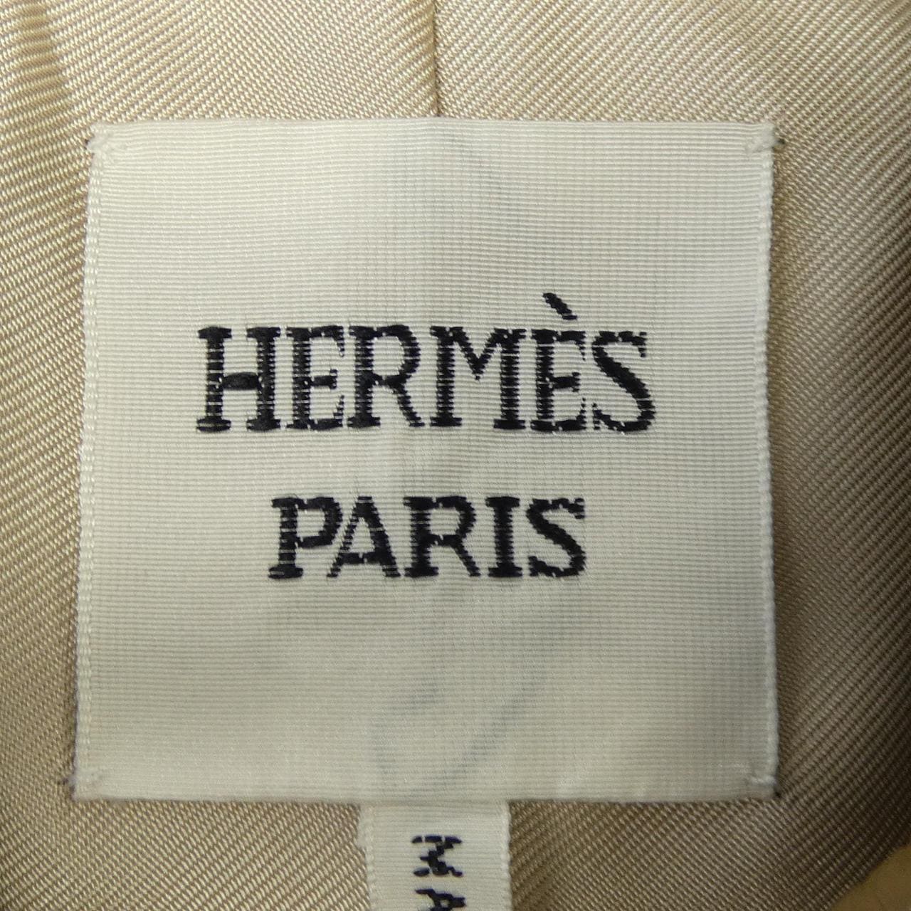 エルメス HERMES レザーコート