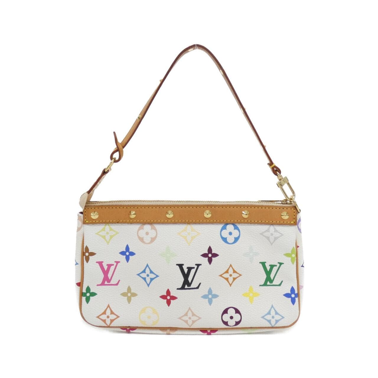 LOUIS VUITTON Multicolor Pochette Accessory M92649 Accessory Pouch