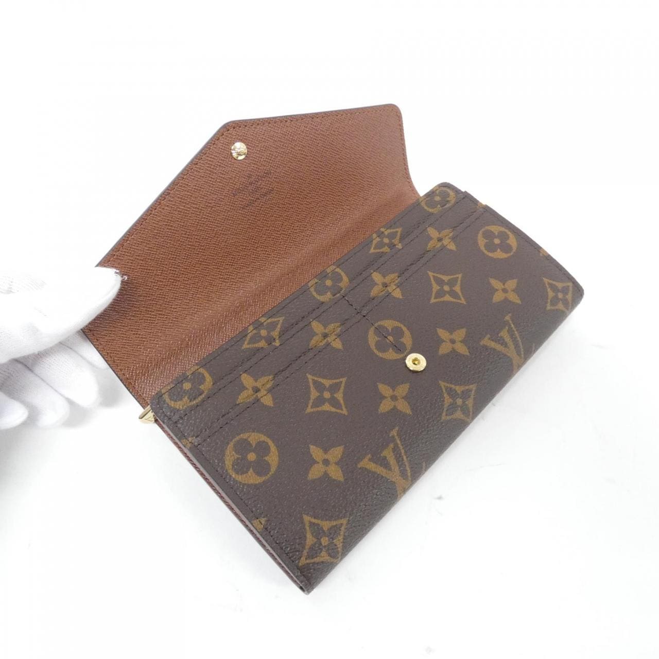 LOUIS VUITTON Monogram Portefeuille Sarah M60531 Wallet