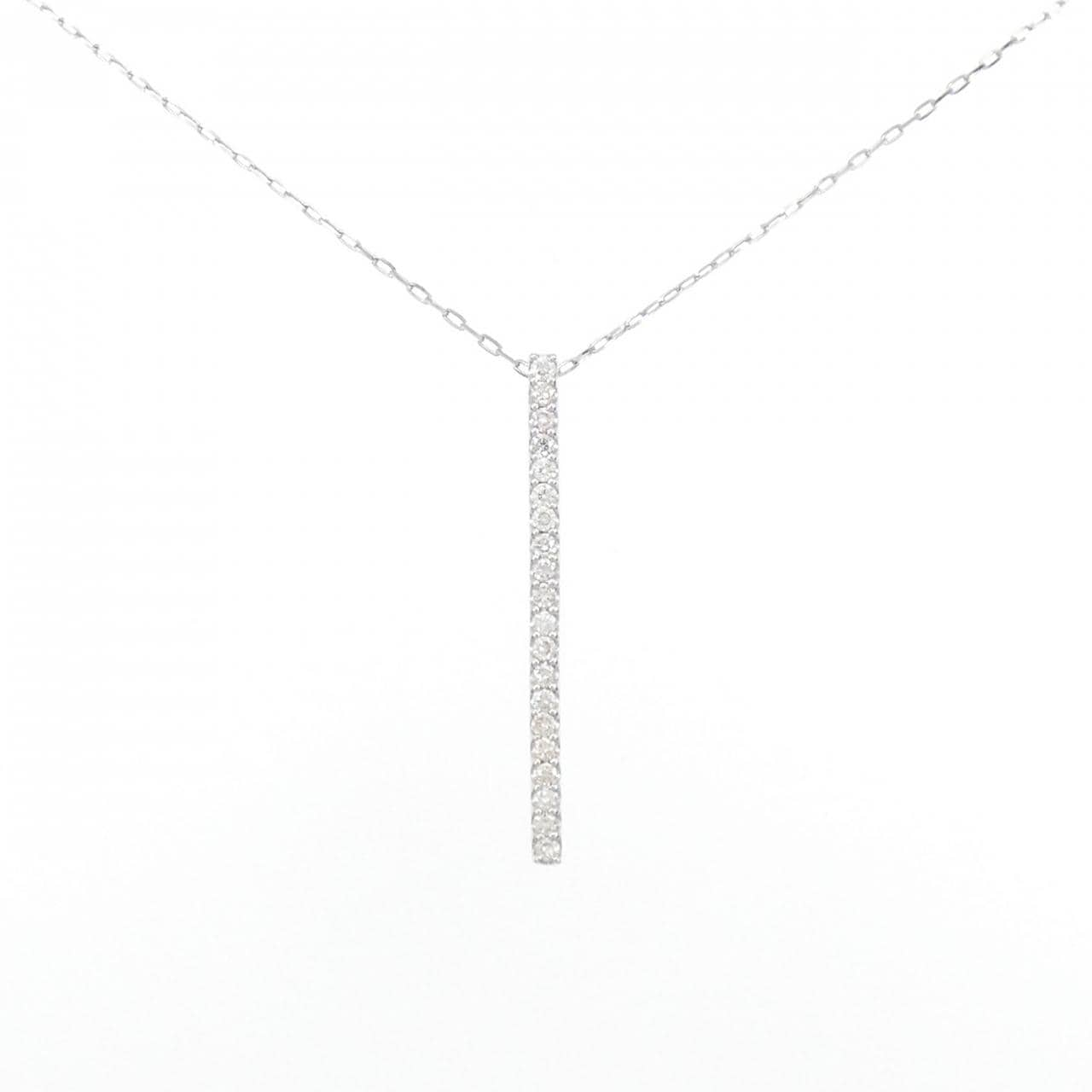 [BRAND NEW] PT Diamond Necklace 0.10CT