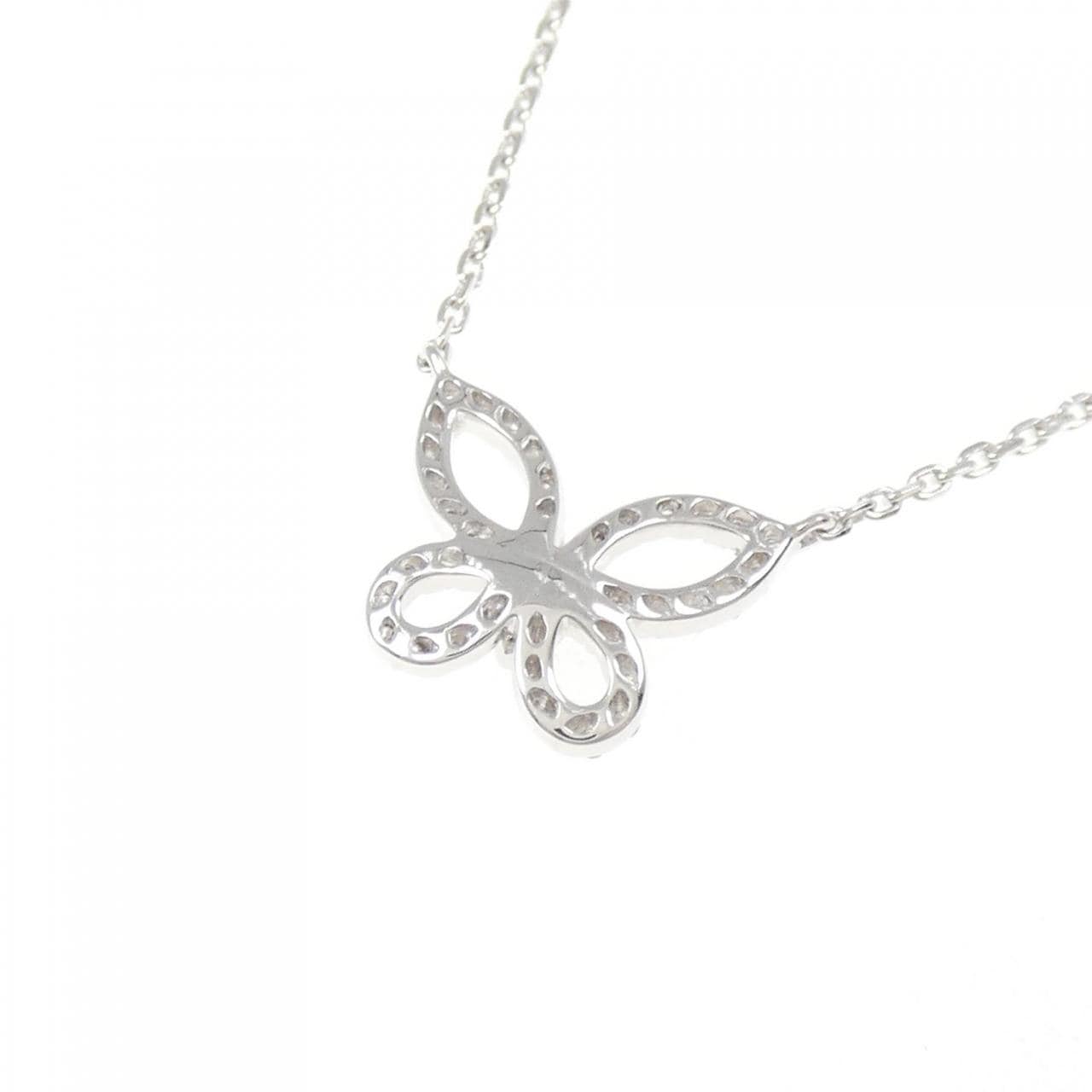 グラフ ミニ バタフライ シルエット ネックレス