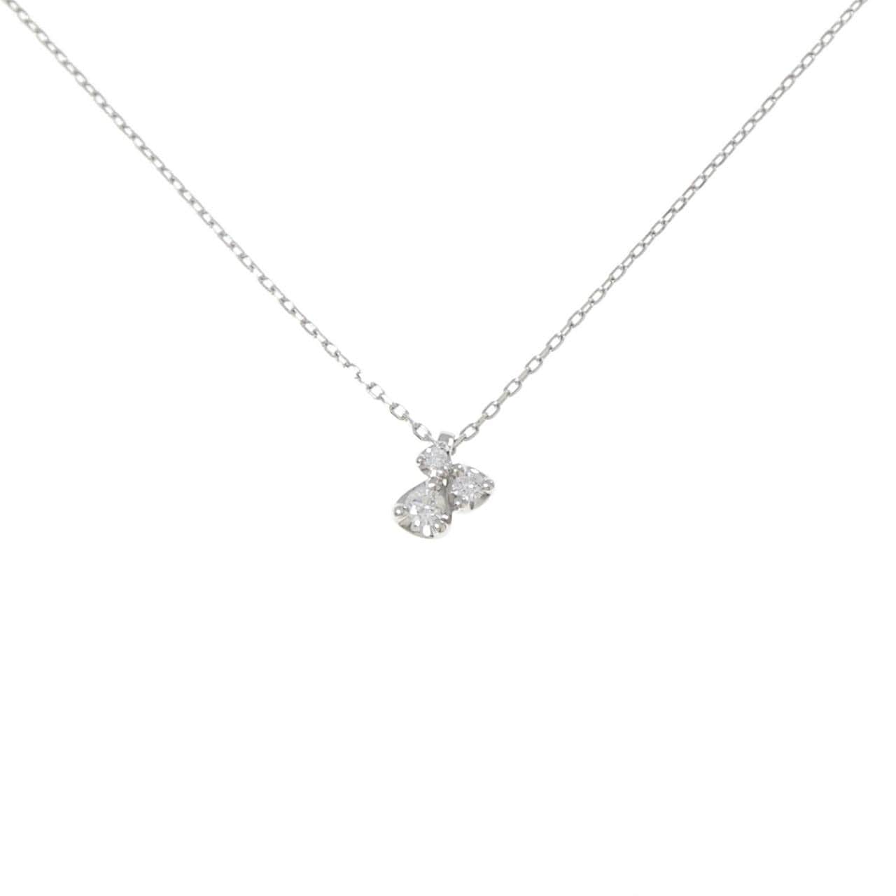 ロイヤル アッシャー ダイヤモンド ネックレス 0.07CT