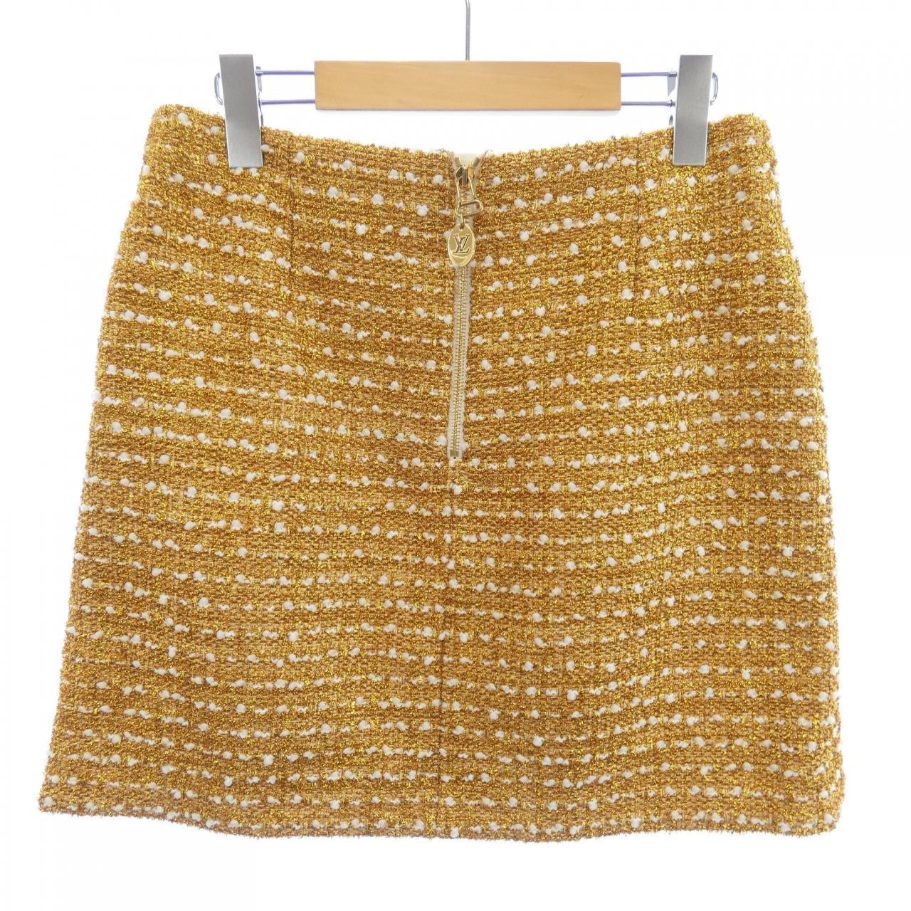 ルイヴィトン LOUIS VUITTON シークインツイードミニスカート FNJU86RH3 スカート