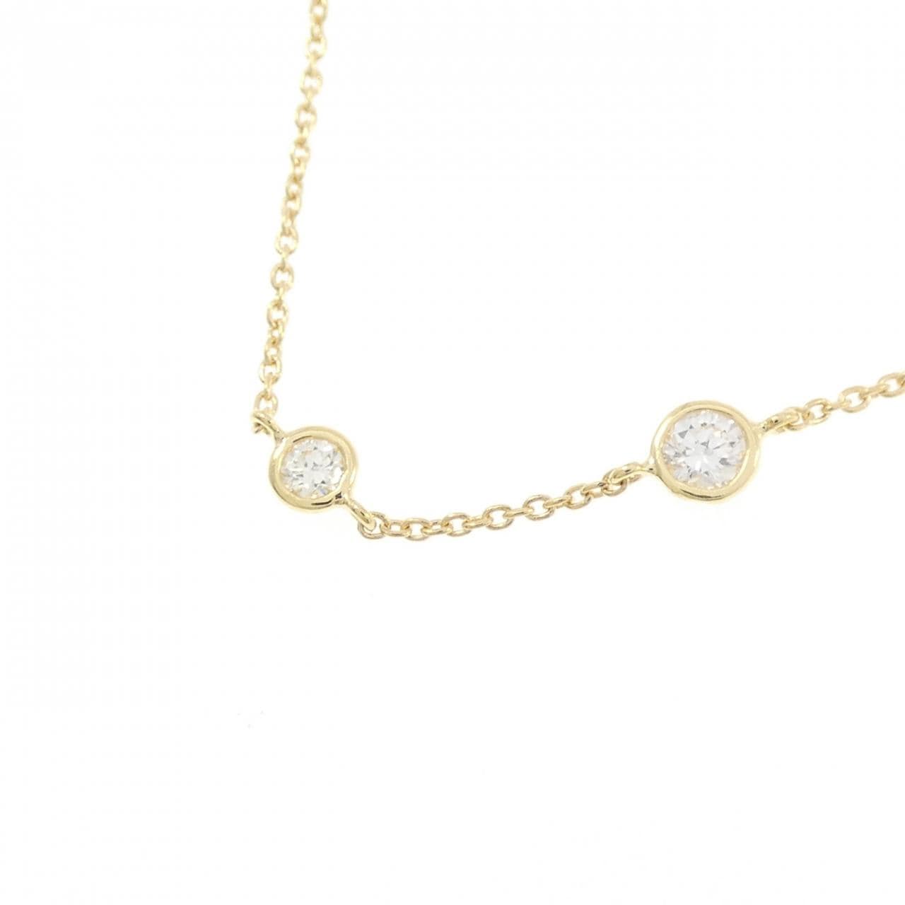 K18YG ダイヤモンド ネックレス 1.30CT
