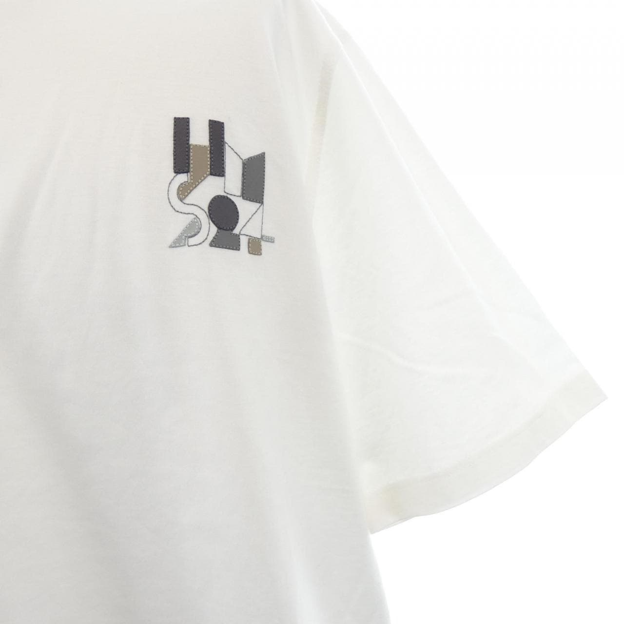 エルメス HERMES ミニレザーパッチ　ジュ ダドレス JEU D'ADRESS 457930HA Tシャツ