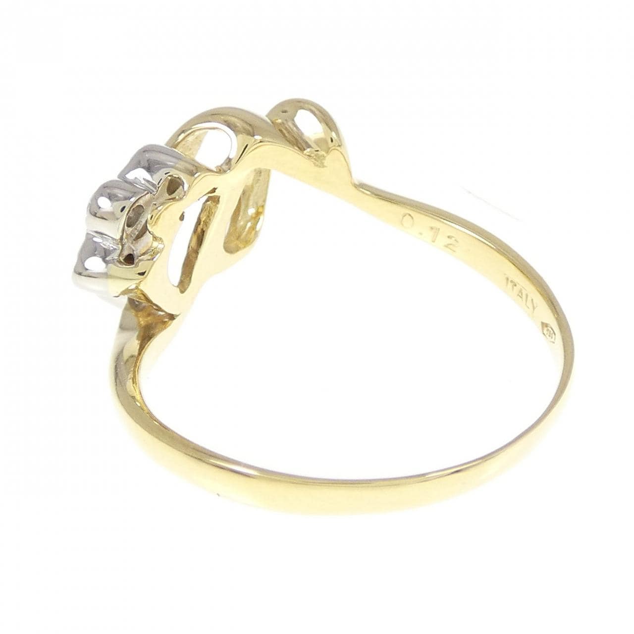 750YG/750WG钻石0.12CT