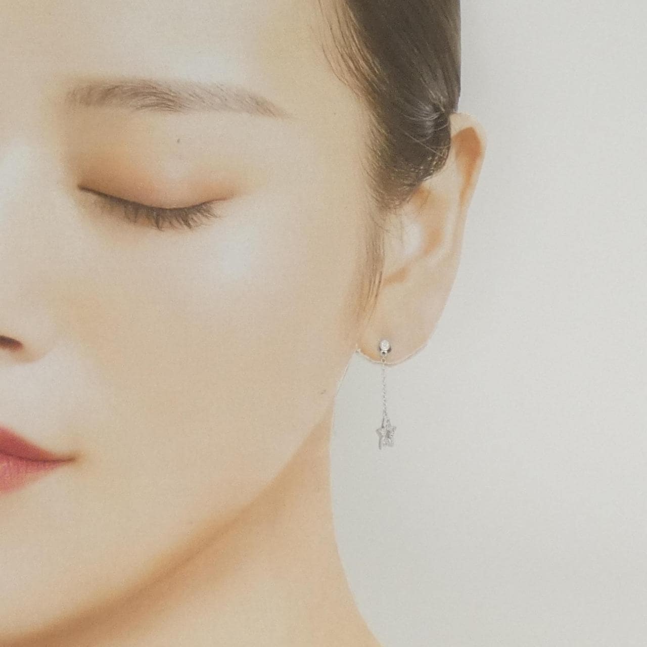 ポンテヴェキオ ダイヤモンド ピアス 0.25CT