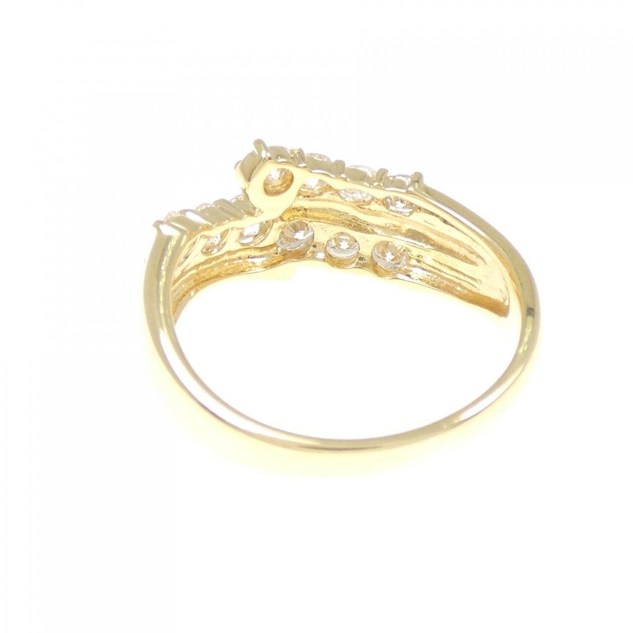 K18YG ダイヤモンド リング 1.00CT