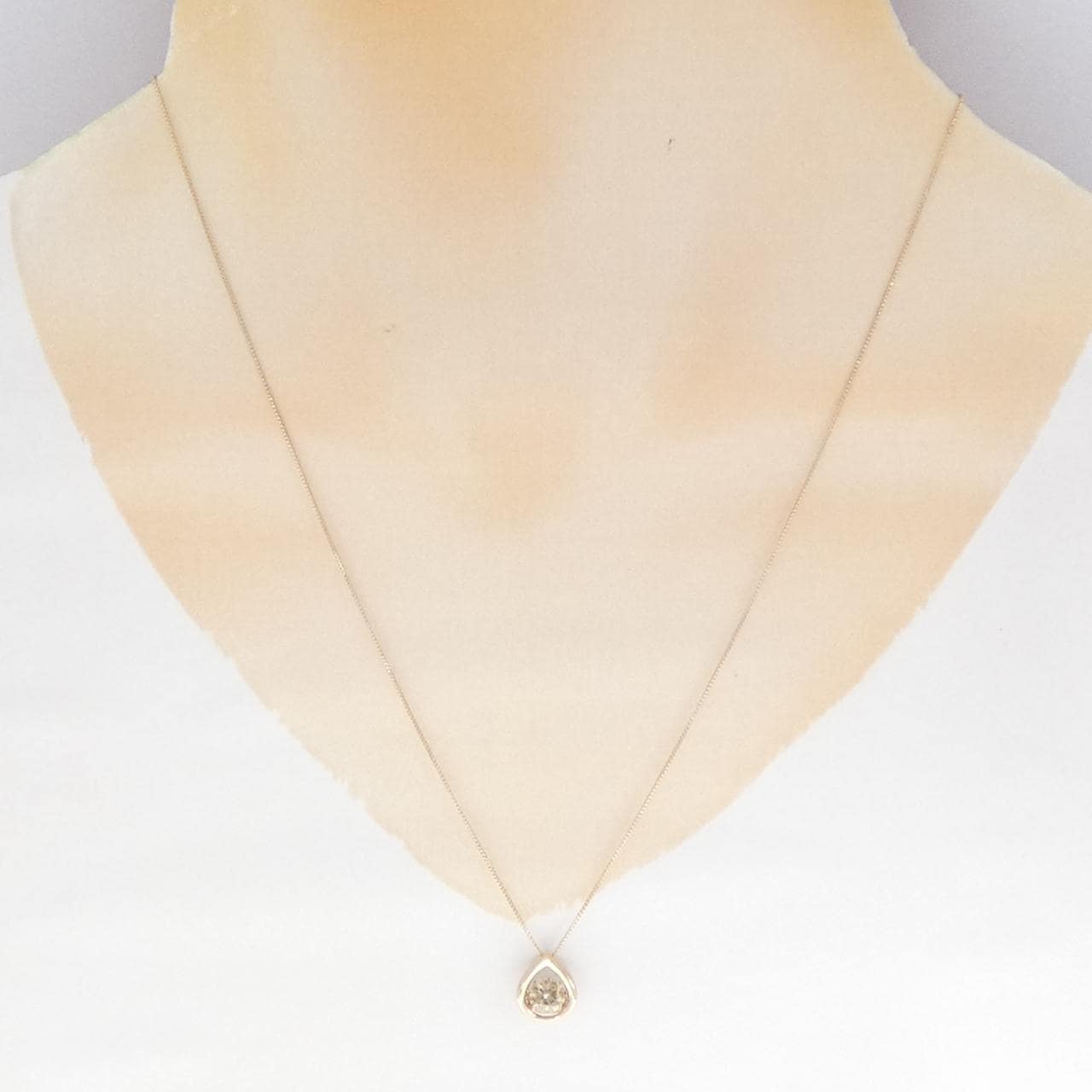 K18PG ダイヤモンド ネックレス 0.50CT