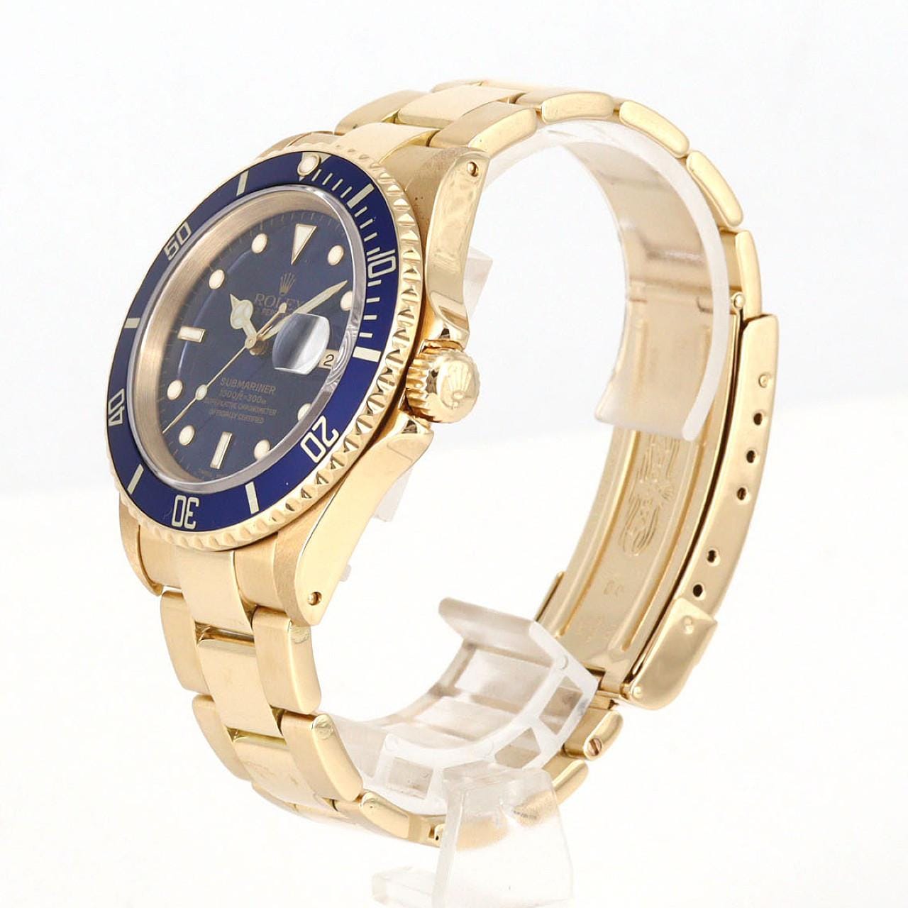 【ノーメンテナンス還元価格】ロレックス サブマリーナー 16618 YG 自動巻 P番