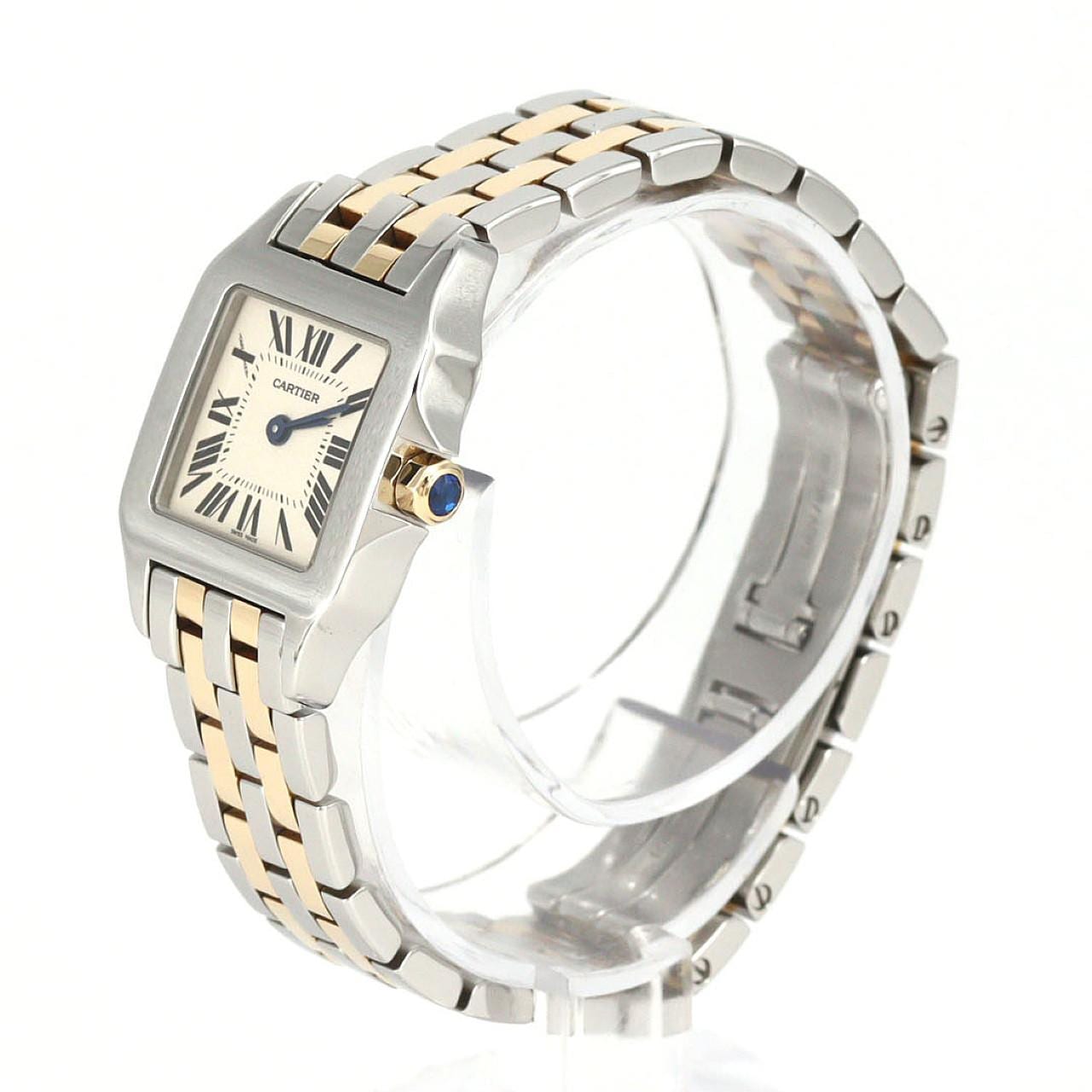 カルティエ サントスドゥモワゼルSM コンビ W25066Z6 SSxYG クォーツ