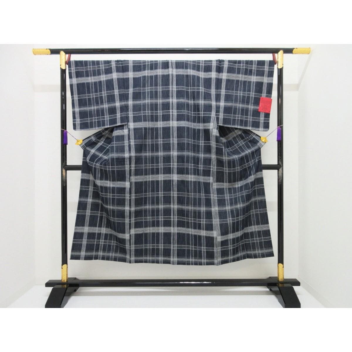 【新品】男物　単衣　岡山デニム