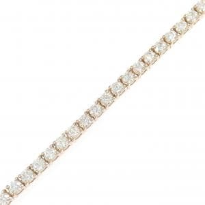 K18PG ダイヤモンド ブレスレット 3.00CT