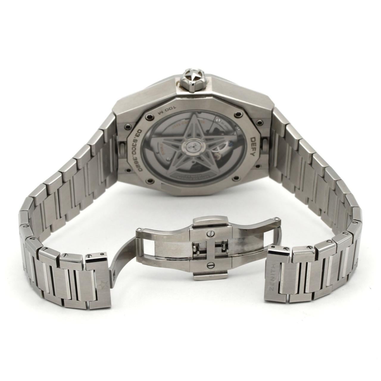 【ノーメンテナンス還元価格】ゼニス デファイスカイライン･バゲットD LTD 03.9300.3620/16.I001 SS 自動巻