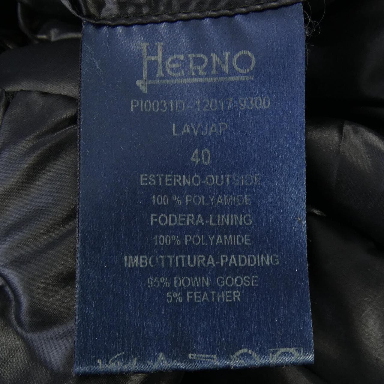 ヘルノ Herno PI0031D ダウンコート