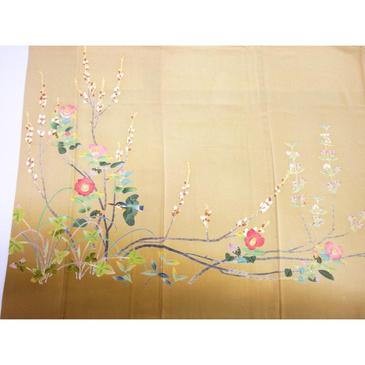 訪問着【本加賀友禅】百貫華峰　花菱