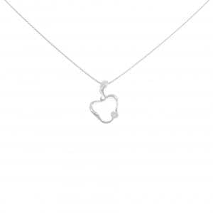 K14WG アップル ダイヤモンド ネックレス