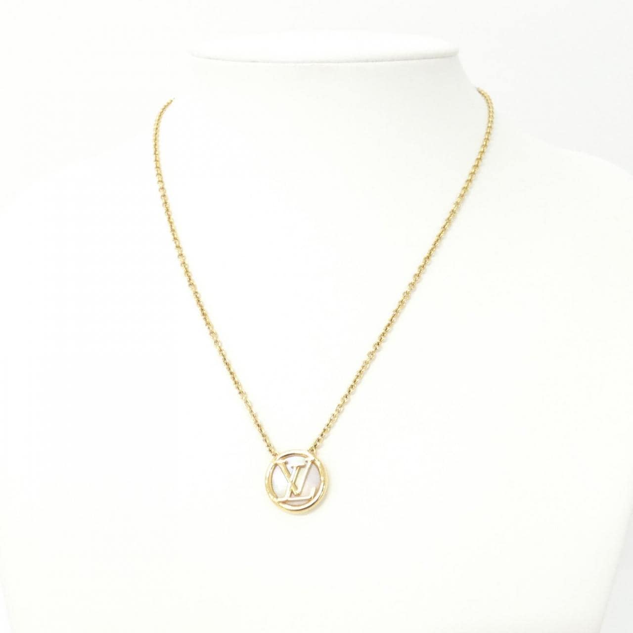 ルイヴィトン コリエ L TO V M80259 ネックレス