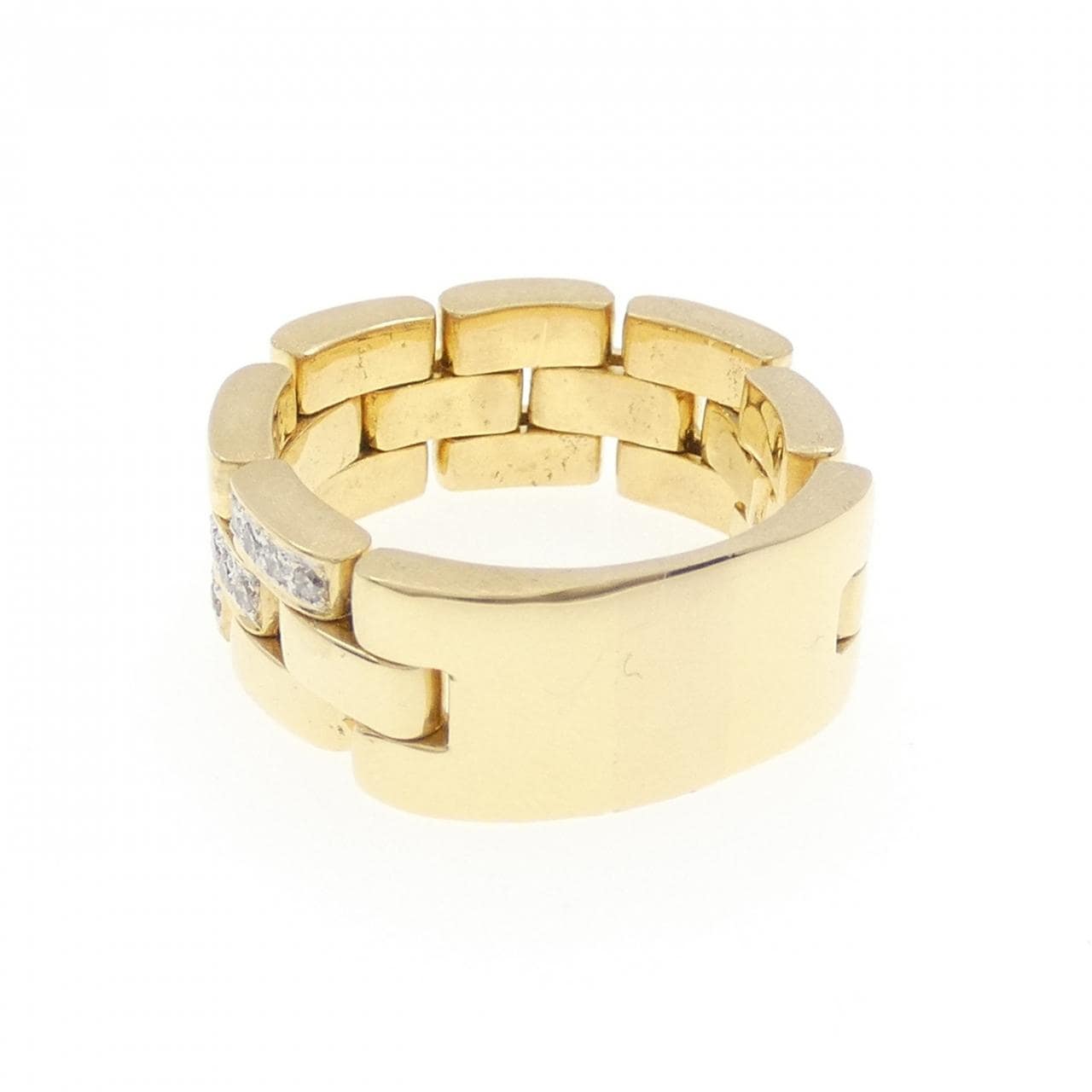 K18YG/K18WG Diamond ring 0.45CT