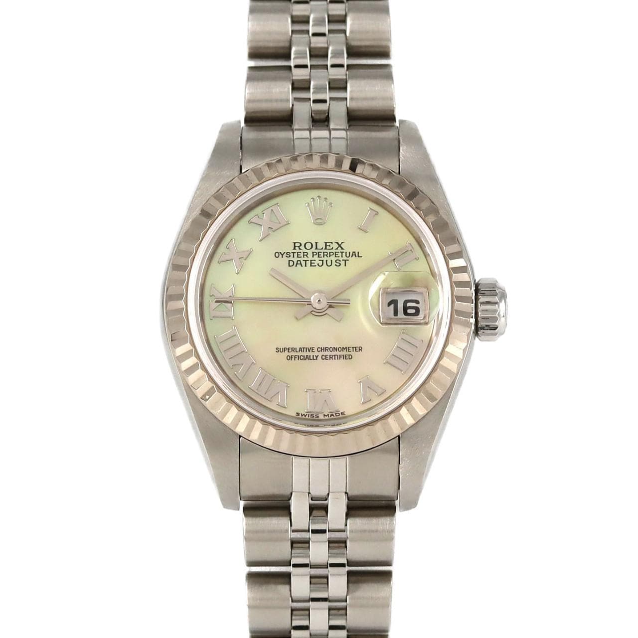 ロレックス デイトジャスト 79174NR SSxWG 自動巻 F番