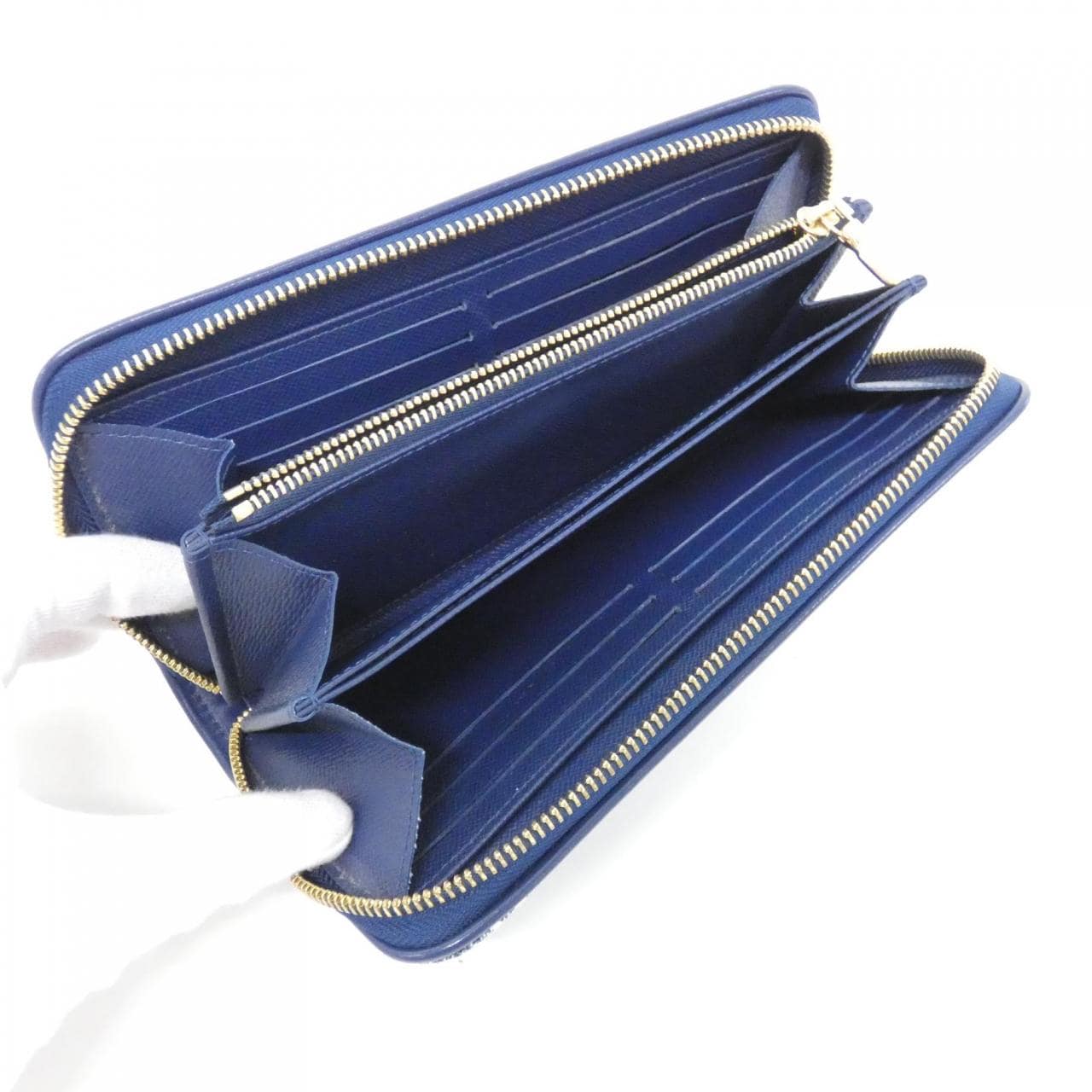 ルイヴィトン モノグラム ジャカード デニム ジッピー ウォレット M81226 財布