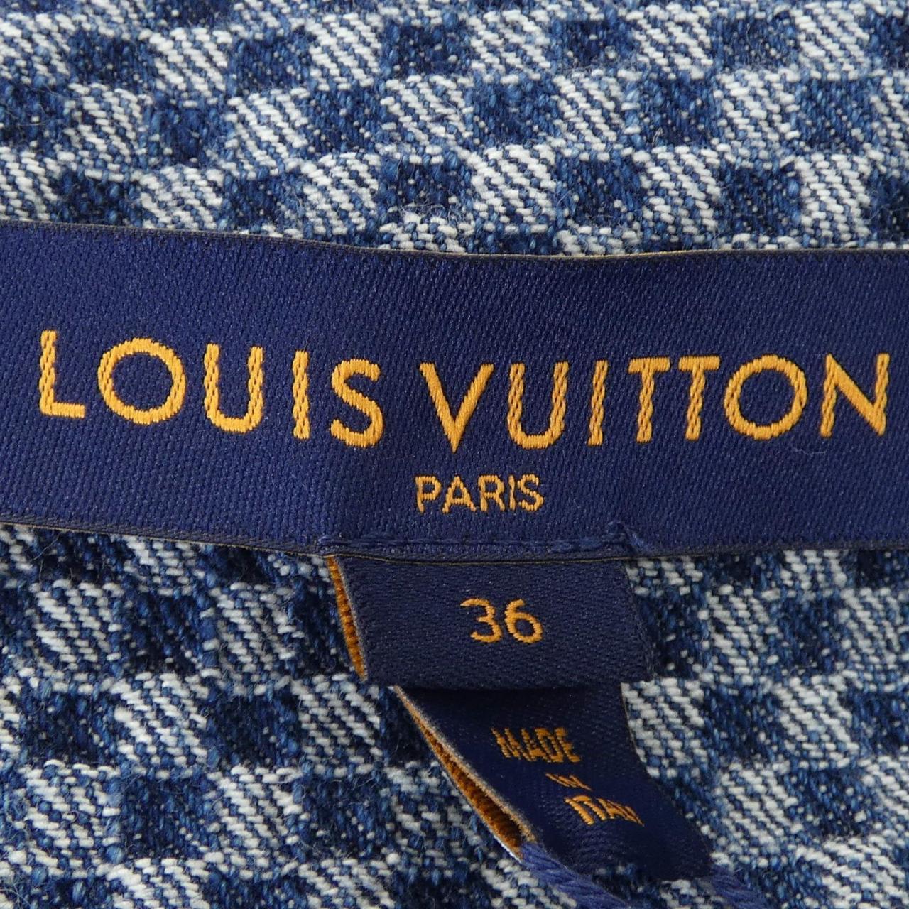 ルイヴィトン LOUIS VUITTON ミニチェックボードデニム FMJA53LZ4 デニムジャケット