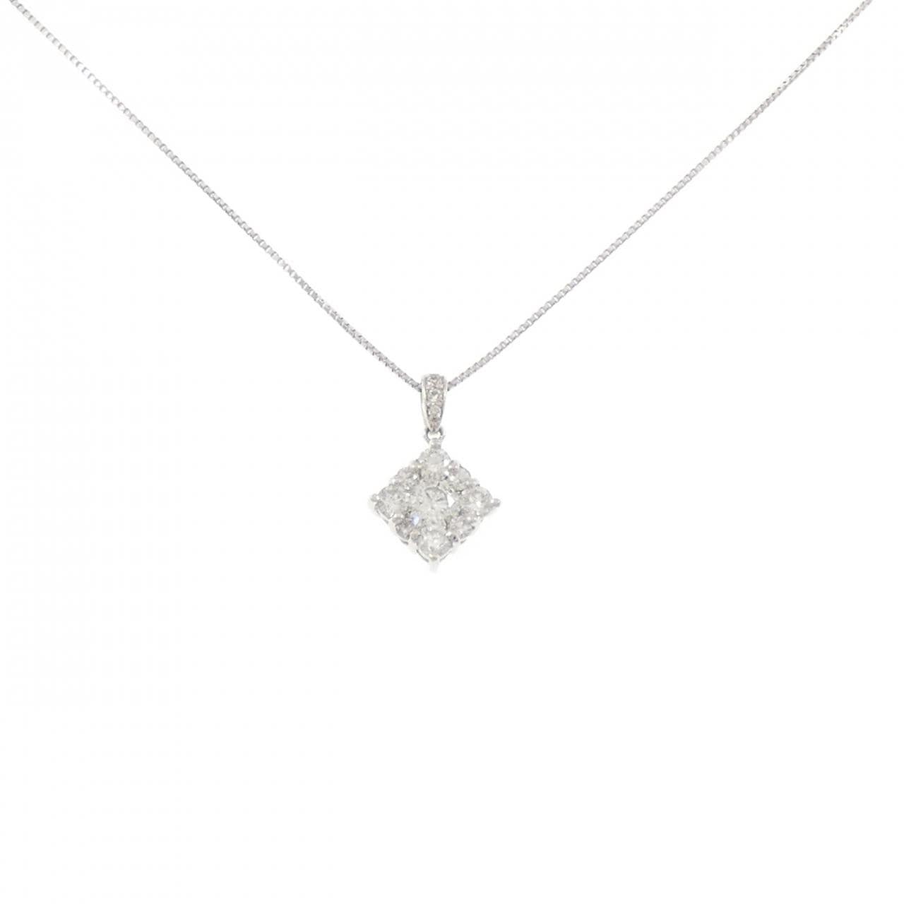 PT900/PT850 ダイヤモンド ネックレス 0.44CT