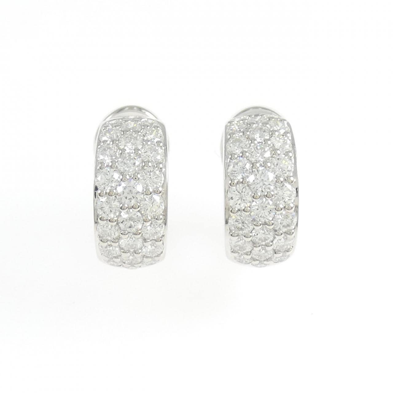 ミキモト ダイヤモンド イヤリング 1.62CT