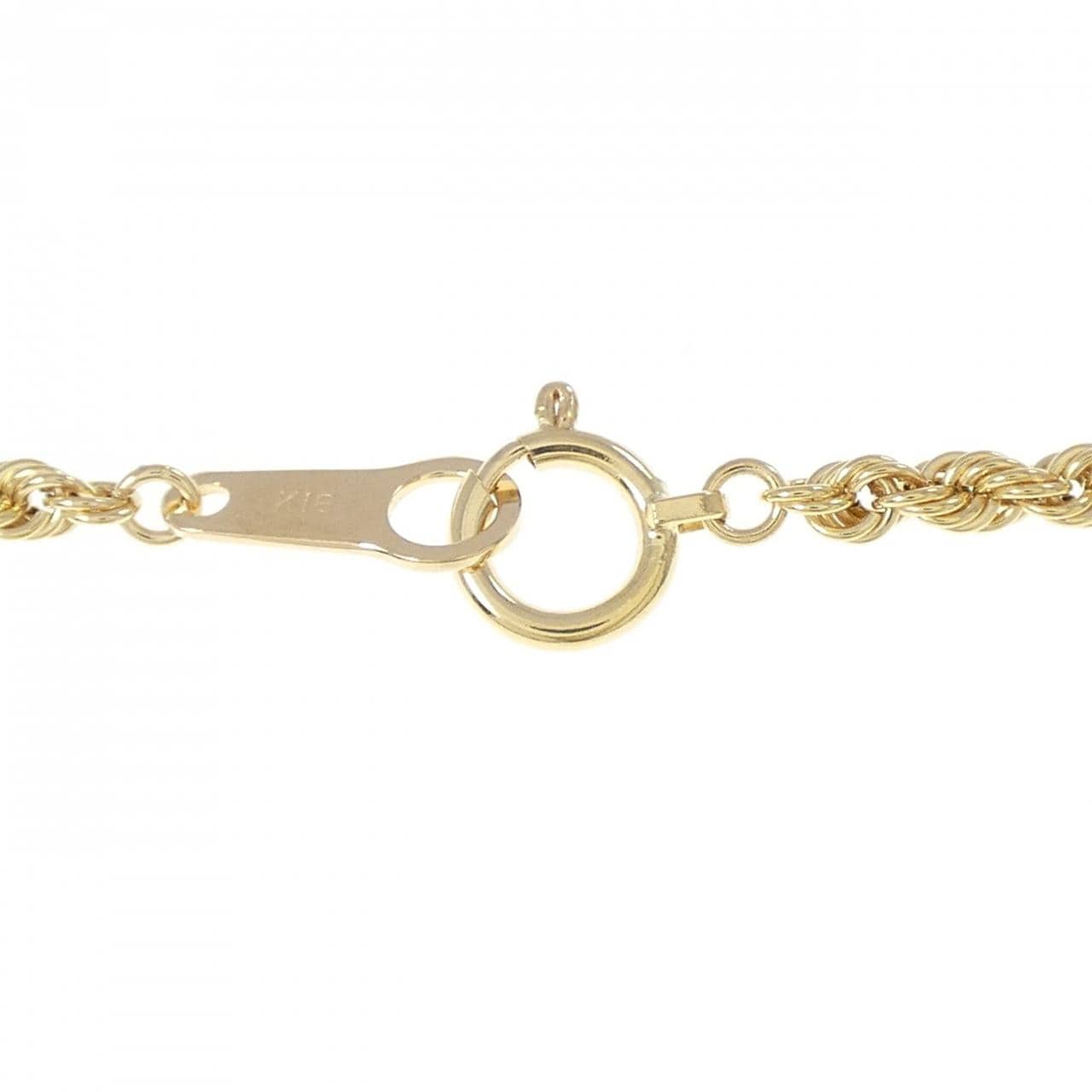 750YG/K18YG (框) 硬币项链