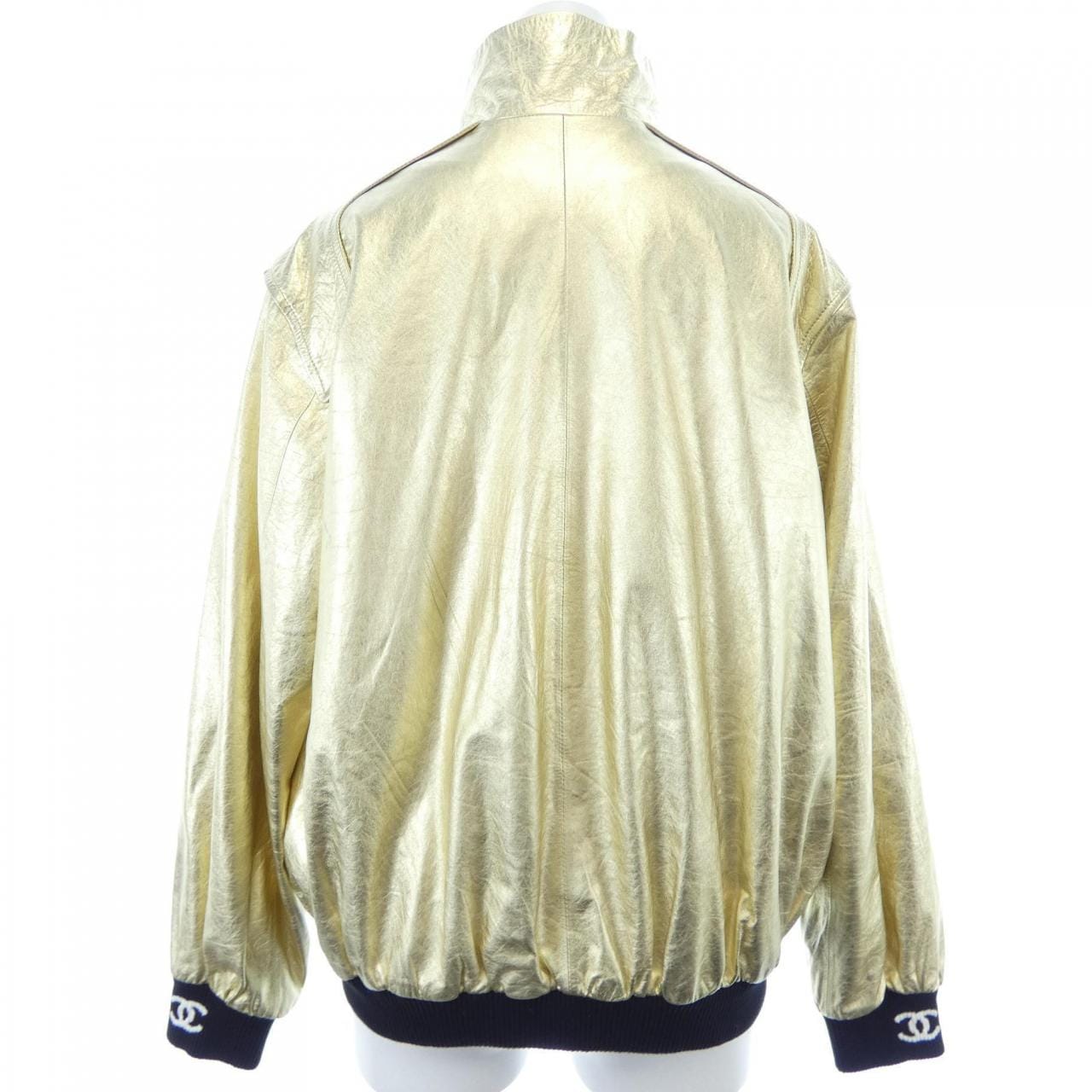 CHANEL P74075C65707 Leather Jacket