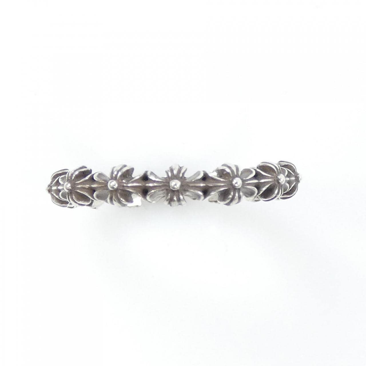 クロムハーツ CHROME HEARTS TINY E CH PLS BAND 207192003SLV RING