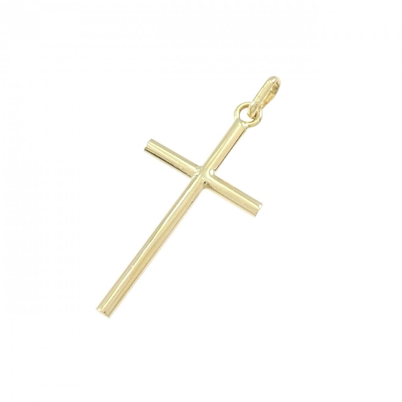 750YG クロス ペンダント