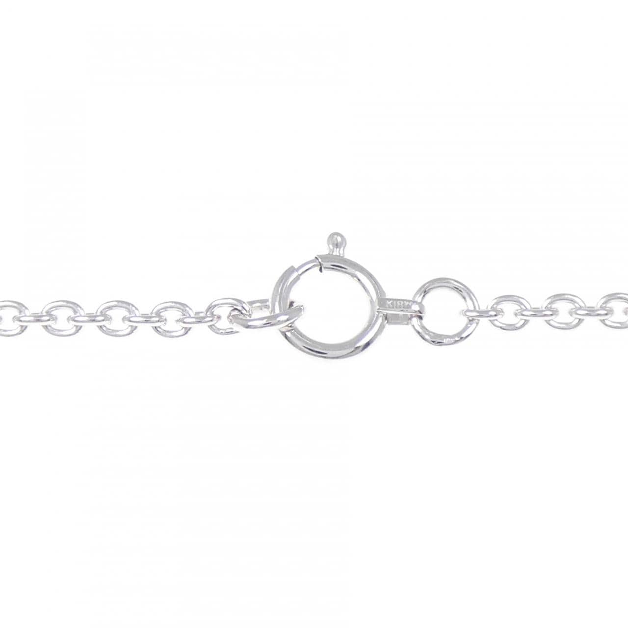 K18WG ダイヤモンド ネックレス