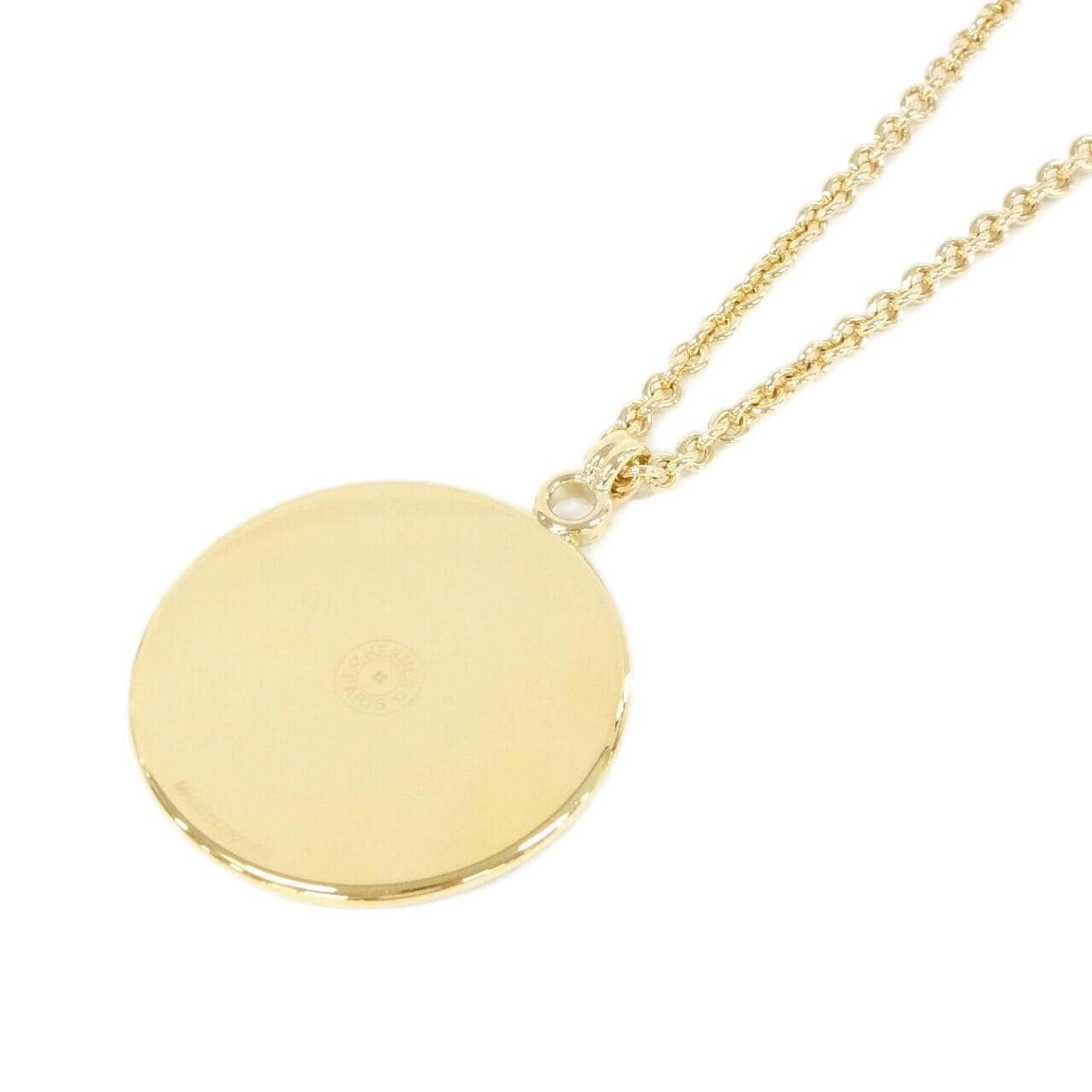 エルメス QUADRIGE メダイユ GM 972311FP ネックレス