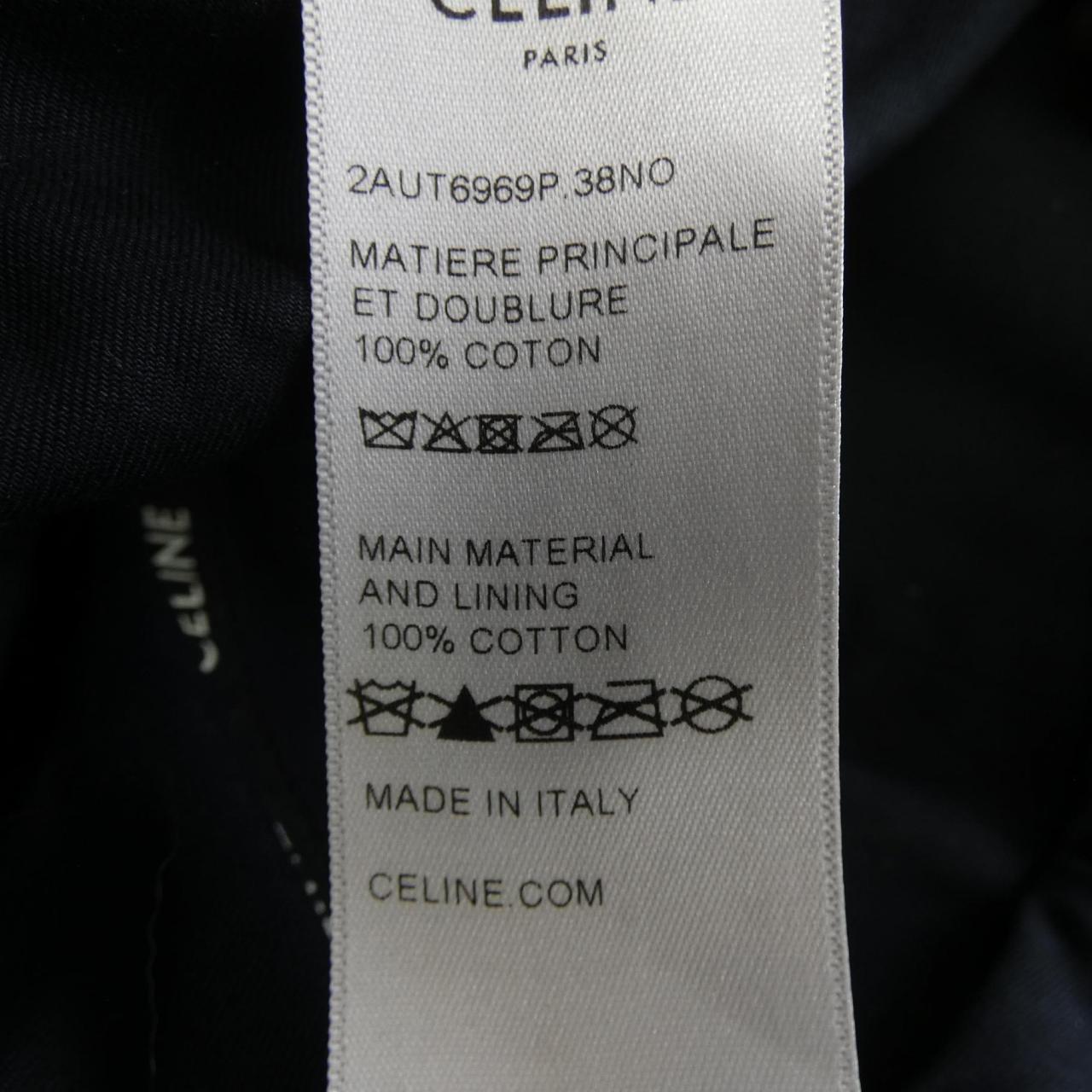 セリーヌ CELINE トリオンフベースボールキャップ 2AUT6969P キャップ