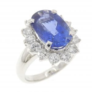 PT900 サファイヤ リング 3.638CT