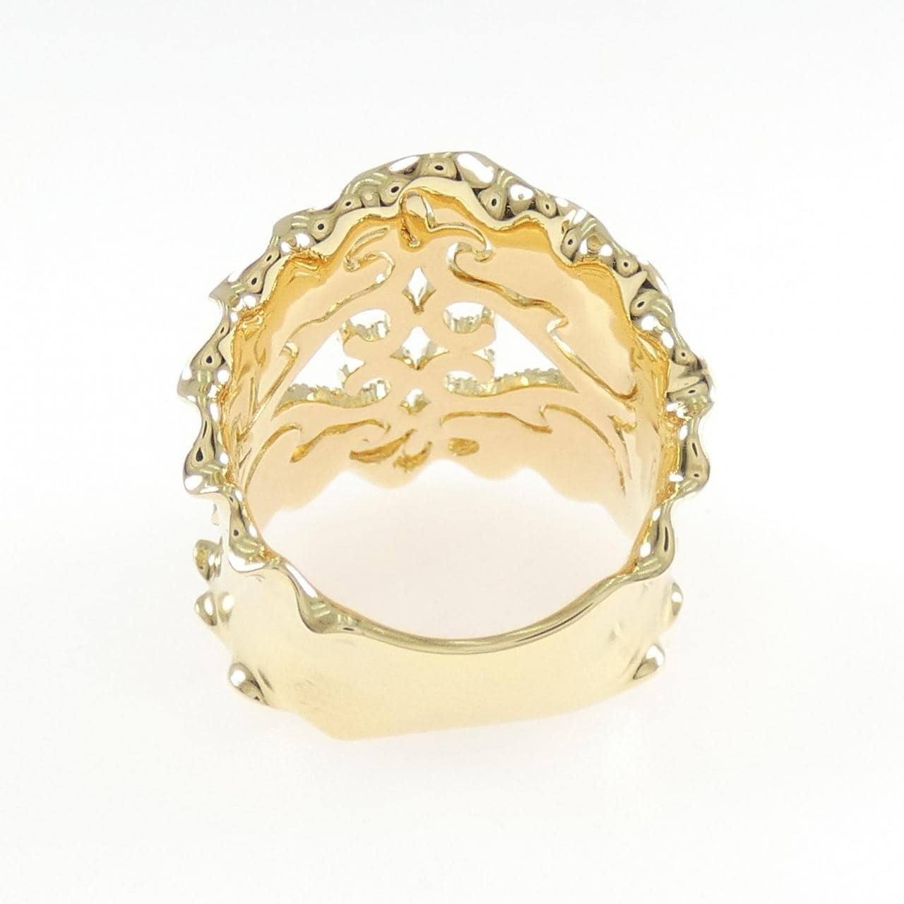 K18YG ダイヤモンド リング 0.46CT