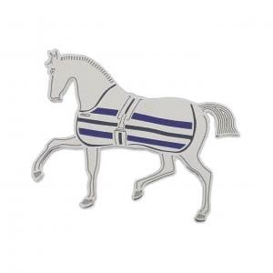 エルメス CHEVAL A LA COUVERTURES 603723S スカーフリング
