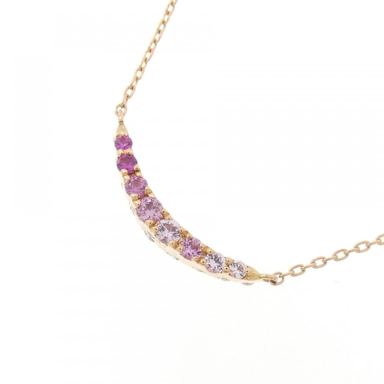 ポンテヴェキオ サファイヤ ネックレス 0.10CT