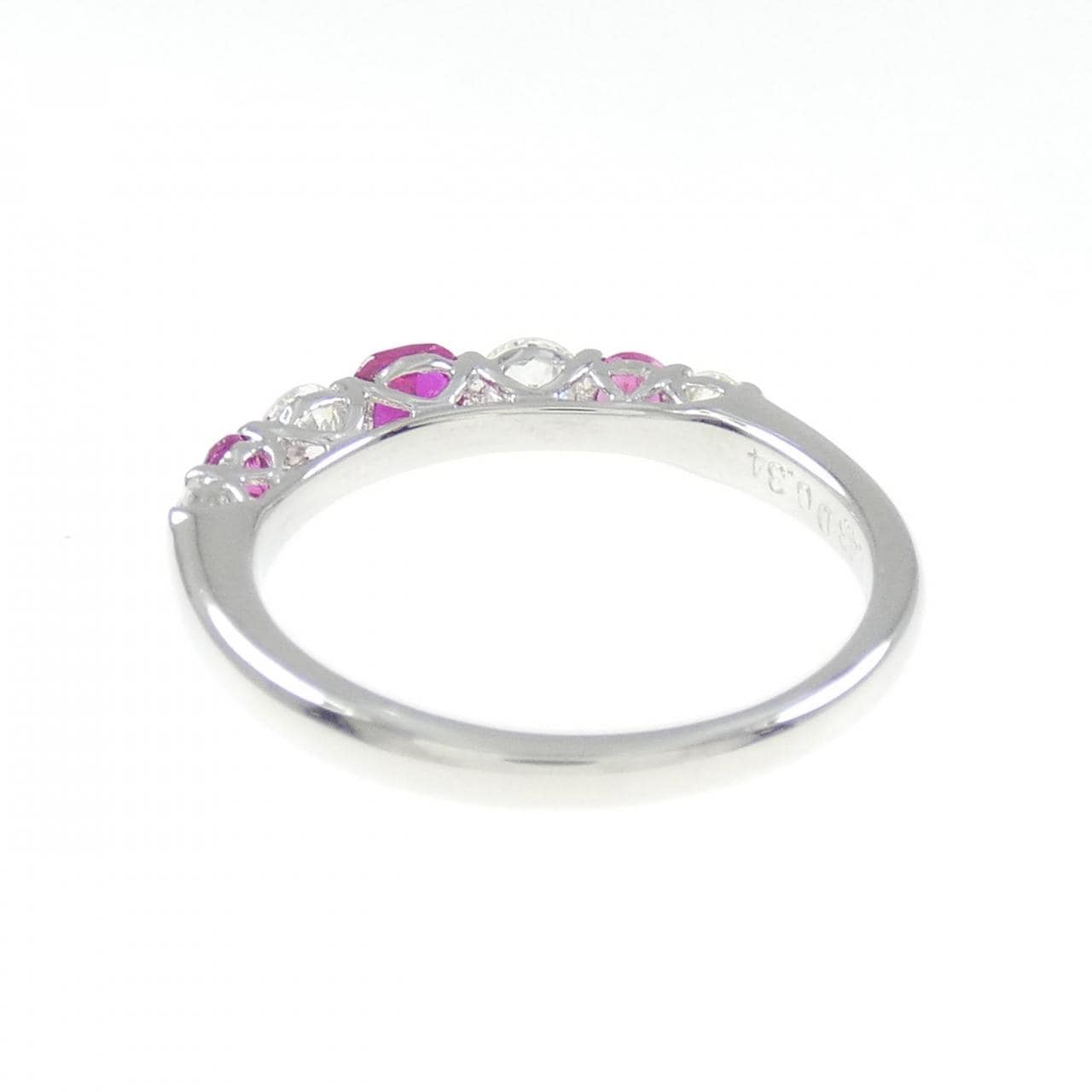 PT ルビー リング 0.43CT