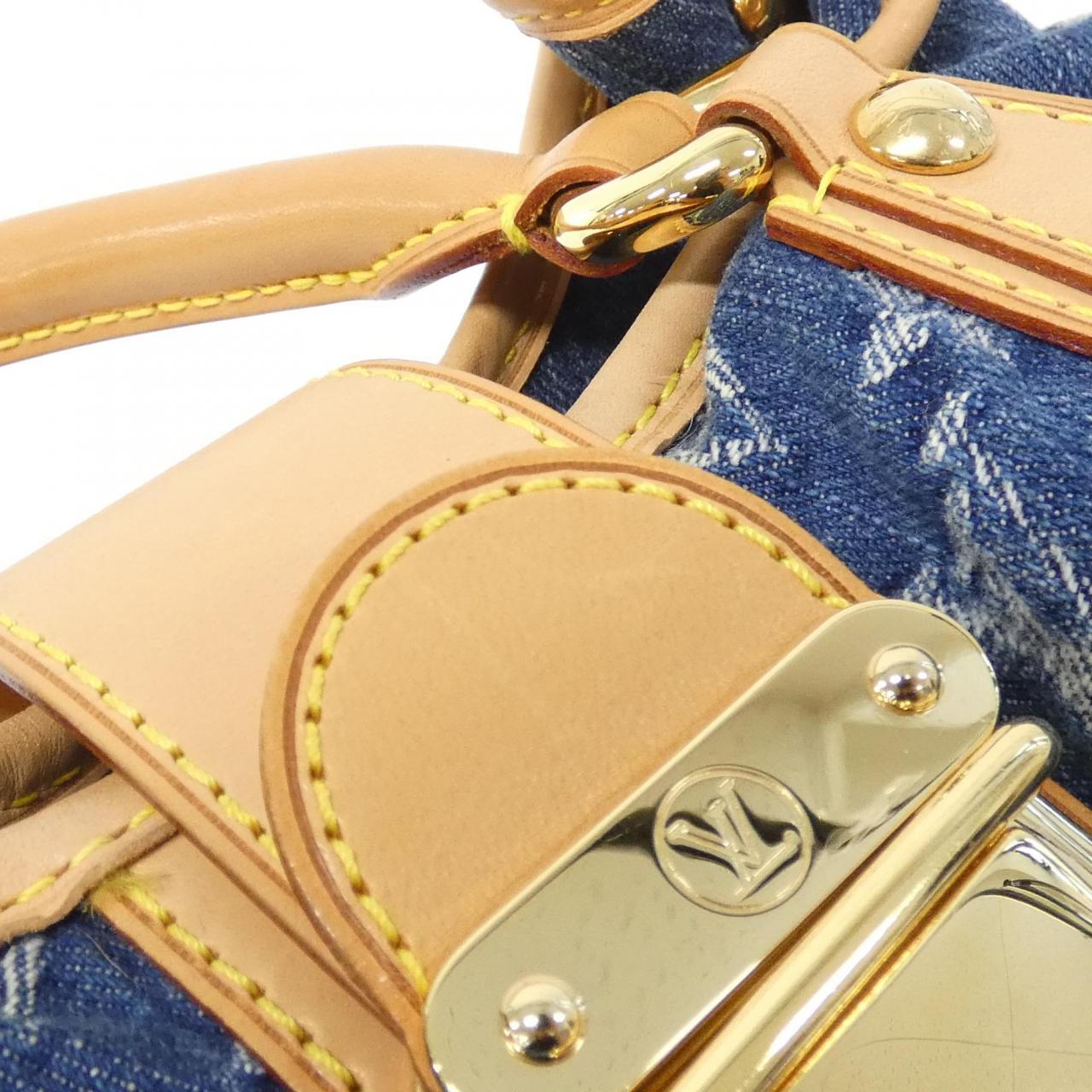 ルイヴィトン モノグラム デニム プリーティ M95020 バッグ