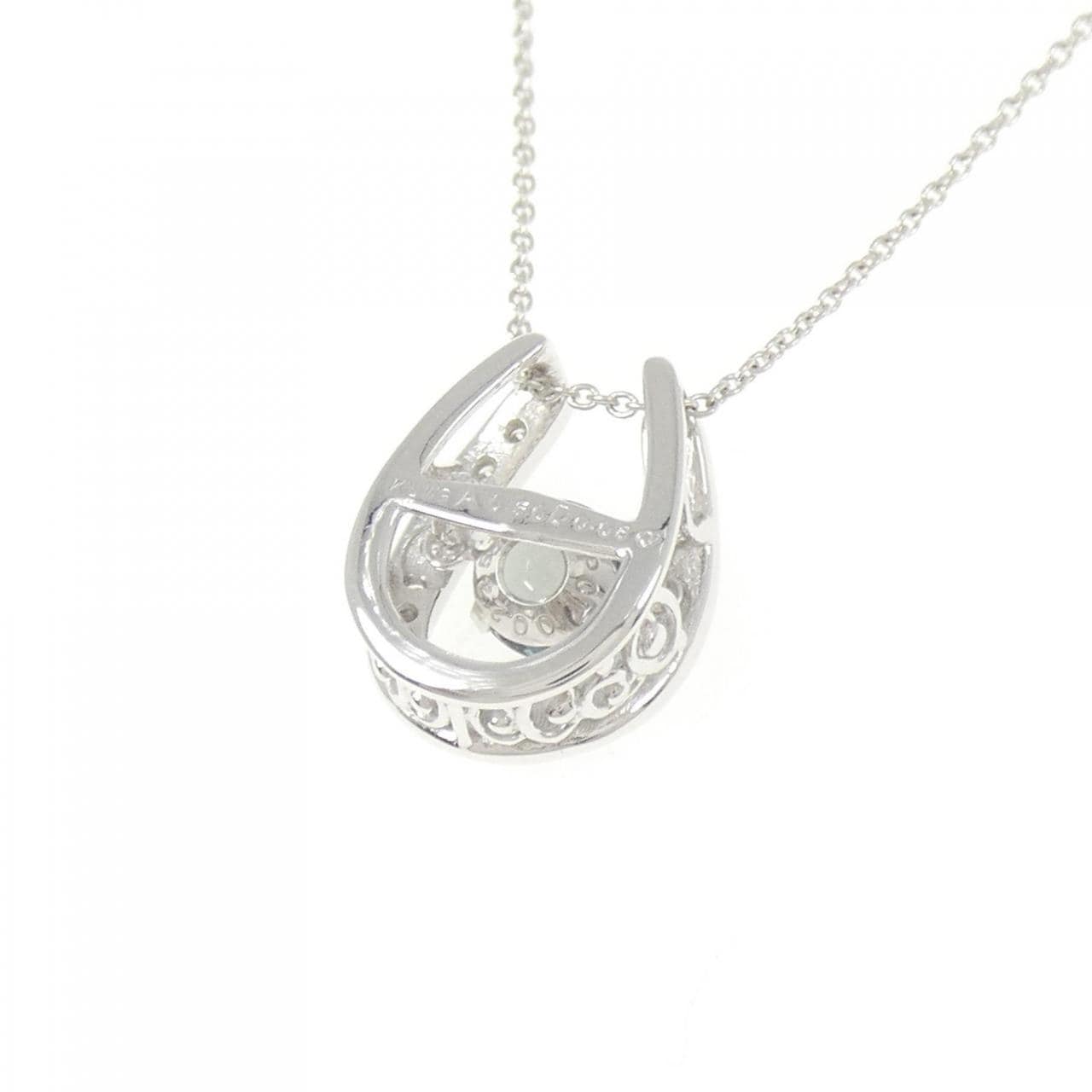 クレサンベール 合成アレキサンドライト　ネックレス 0.50CT