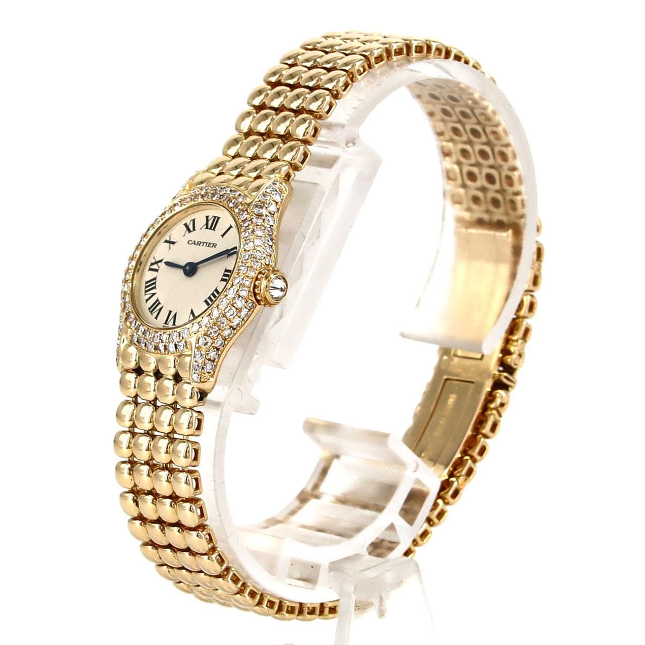 Cartier Victoria SM YG/3D WB4007P2 YG石英